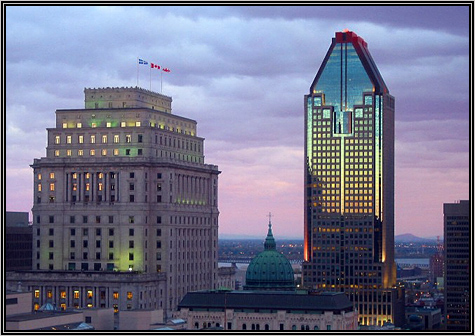 Montreal sunset ...  